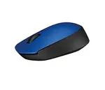Logitech M171 /Bezdrátová/USB//Optická/1 000 DPI/ černá-modrá
