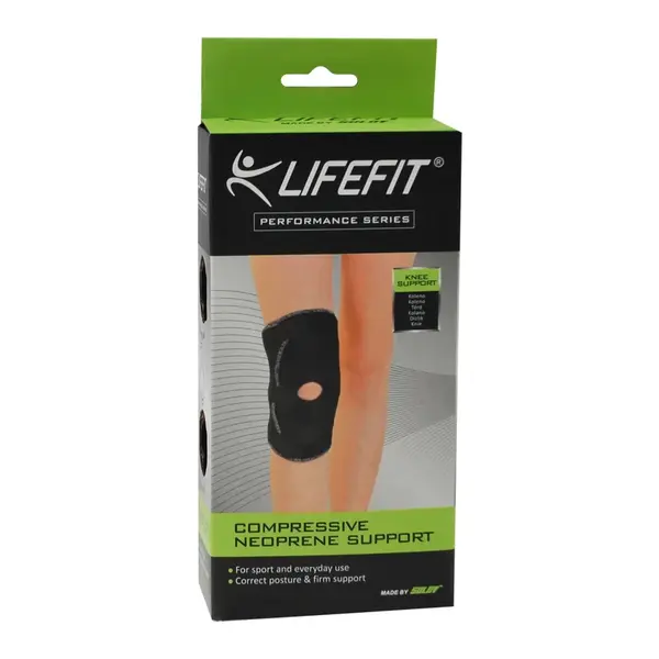 Lifefit BANDAZ KOLENO-OTEV-BEZ VYZTUHY