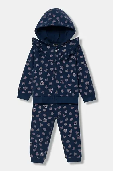 Kojenecká bavlněná tepláková souprava Guess 2-pack