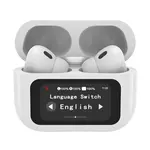 Slúchadla bezdrôtové do uší s mikrofónom Pro 3, Nabíjacím púzdrom, LED displejom, ANC, pre Apple, Android