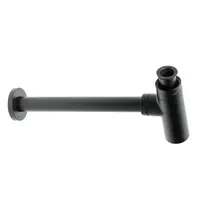 Paffoni Light umývadlový sifón matne čierny ZACC240NO