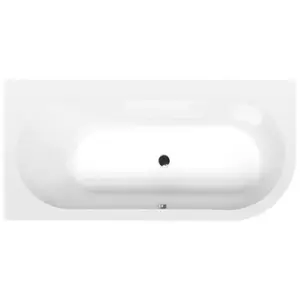 Polysan Astra asymetrická vaňa 165x80 cm akrylát ľavá 33611