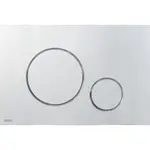 Ovládacie tlačidlo Alca plast chróm mat M672