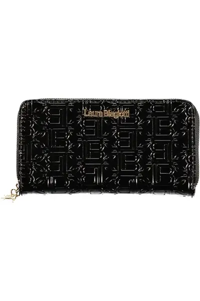 LAURA BIAGIOTTI WOMEN'S BLACK WALLET