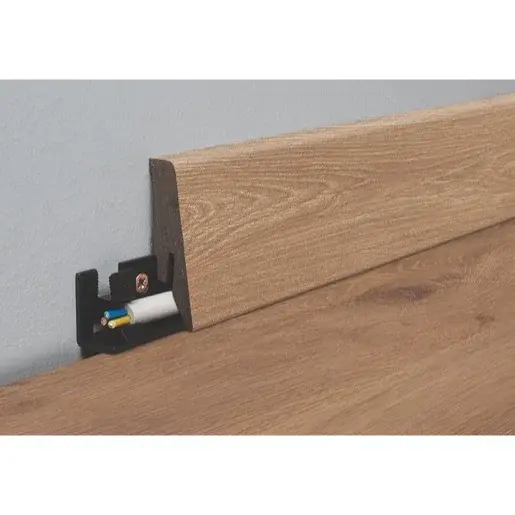 Lišta soklová Naturel hnedá, MDF, dĺžka 260 cm, L58C8472