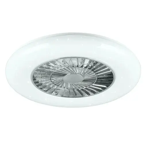 Reality Visby led ventilátor chróm r62402106 RER62402106