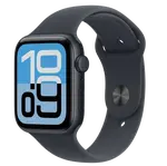 APPLE Watch SE 3 Cellular 44mm Temne atramentový hliník s atramentovým športovým remienkom M/L