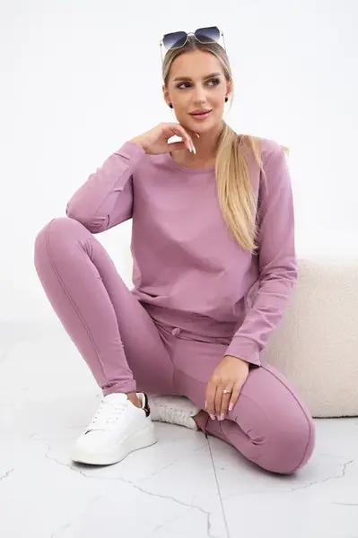 Sportovní set tmavě růžový