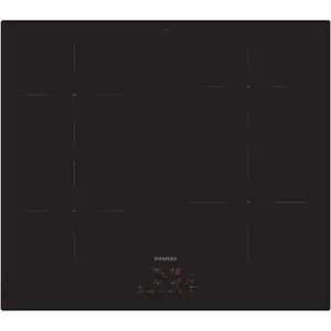 Indukčná varná doska Siemens 60 cm inštalácia na pracovnú dosku bez rámčeka EU611BEB5E