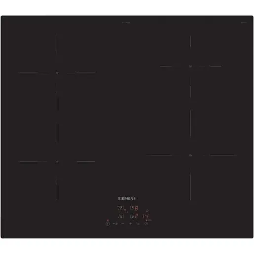 Indukčná varná doska Siemens 60 cm inštalácia na pracovnú dosku bez rámčeka EU611BEB5E