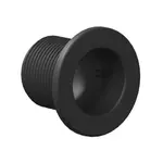 Umývadlová krytka prepadu čierna Ravak X01808