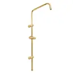 Sprchová tyč RAV SLEZÁK kartáčovaná zlatá MD0763ZK