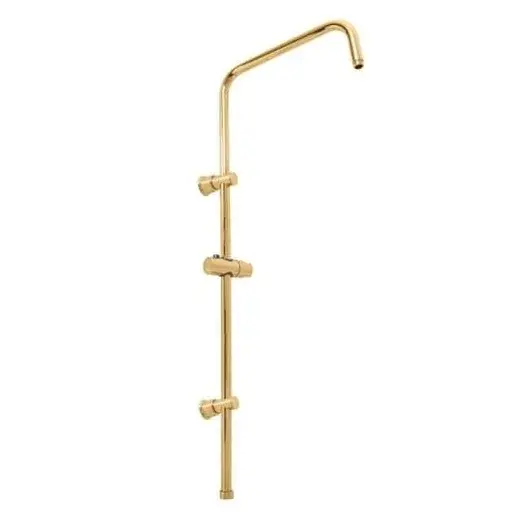 Sprchová tyč RAV SLEZÁK kartáčovaná zlatá MD0763ZK