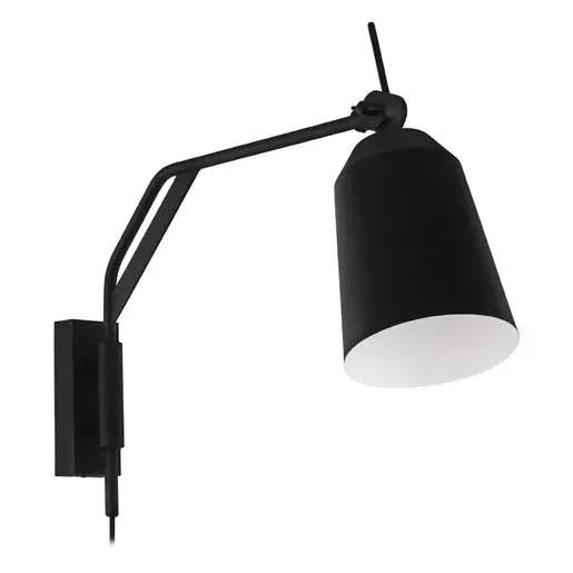 Nástenné svietidlo Eglo LORETO čierna 900157