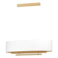 Závesné osvetlenie Eglo PINETARA mosadz 390182