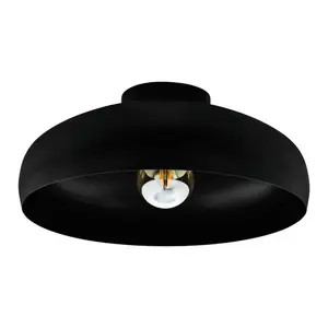 Stropné osvetlenie Eglo MOGANO čierna 43637