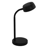 LED stolová lampa Eglo CABALES čierna 99335