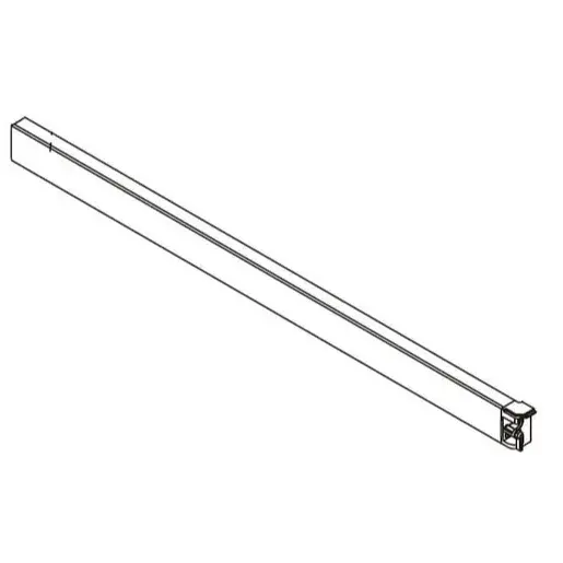 Náhradný diel horný profil pre SATTEXQBB90CRT chróm NDSATTEXQBBCR890