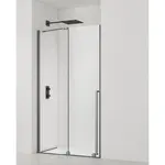 Sprchové dvere 110 cm SAT Xmotion PVD Gun metal SATBWIXM110NIKAGM