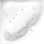 Masážna vaňa SIKO Royale 150x150 cm BASIC akrylát ľavá aj pravá SIKOHMBRO150