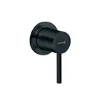 Sprchová batéria Kludi Bozz bez podomietkového telesa čierna 389253976