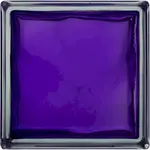 Luxfera Glassblocks violet 19x19x8 cm lesk 1908WVI