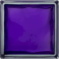 Luxfera Glassblocks violet 19x19x8 cm lesk 1908WVI