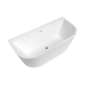 Voľne stojaca vaňa SAT Katy 160x75 cm akrylát , k stene, SATKATY1600