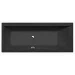 Polysan CLEO obdĺžniková vaňa 170x70 cm akrylát čierna 74611BM