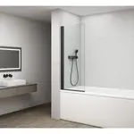 Polysan Rota vaňová zástena 150x75 cm čierna FB750