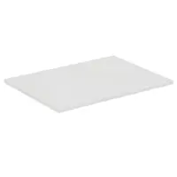 Ideal Standard Connect Air doska pod umývadlo 60,4x44,2x1,8 cm v kombinácii hnedá mat / biela mat E0848VY