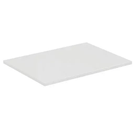 Ideal Standard Connect Air doska pod umývadlo 60,4x44,2x1,8 cm v kombinácii hnedá mat / biela mat E0848VY