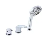 Vaňová batéria RAV Slezák so sprchovacím setom chróm D475.5P