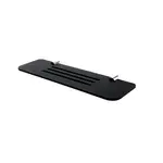 Nimco Nava polička čierna/chróm NAX340