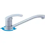 RAV SLEZÁK Mississippi drezová batéria s otočným ramienkom chróm MS005.0