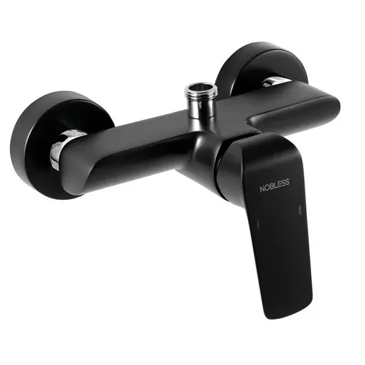 Sprchová batéria Novaservis Nobless Tina bez sprchového setu 150 mm čierna 38062/1,5