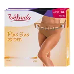 Bellinda Plus Size 20 DEN vel. XL punčochové kalhoty černé
