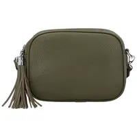 Dámska crossbody kabelka tmavo zelená - Paolo bags Ilana