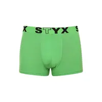 Styx Pánské boxerky sportovní guma zelené (G1069) XL