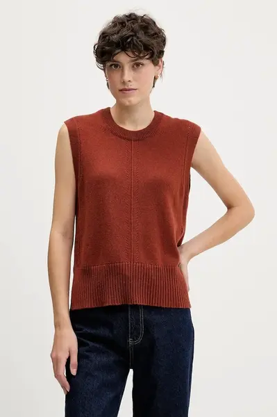 Vesta s přídavkem vlny Pedro del Hierro oranžová barva, 5502016