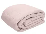 Letní přikrývka prošívaná SUMMER 140x200 cm, pudrově růžová