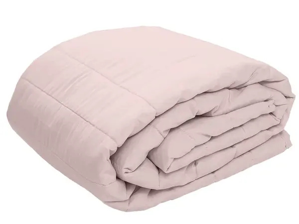 Letní přikrývka prošívaná SUMMER 140x200 cm, pudrově růžová