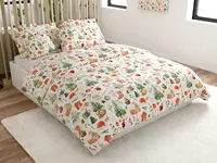 Flanelové obliečky z mikrovlákna FESTIVE MAGIC biele Rozmer obliečky: 2 ks 70 x 90 cm | 200 x 220 cm