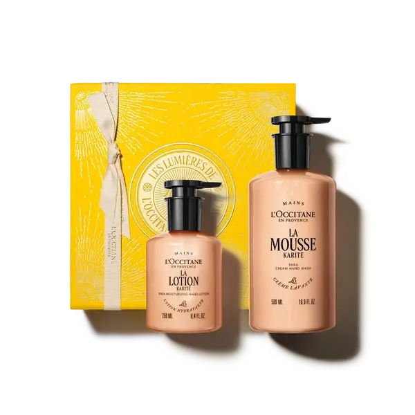 Sada za speciální cenu  -Duo péče o ruce Bambucké máslo