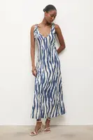 Šaty Answear.LAB tmavomodrá barva, maxi