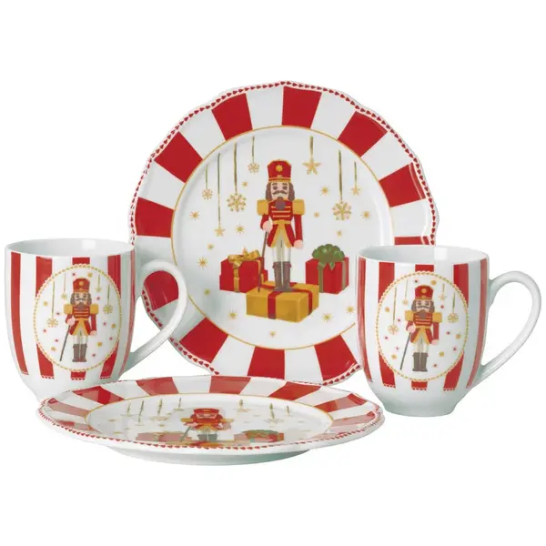 Hutschenreuther SNÍDAŇOVÁ SOUPRAVA, porcelán