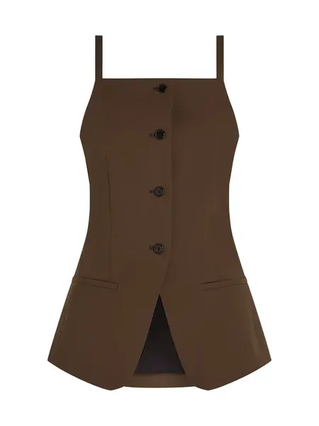 Karl Lagerfeld Top  hnedá