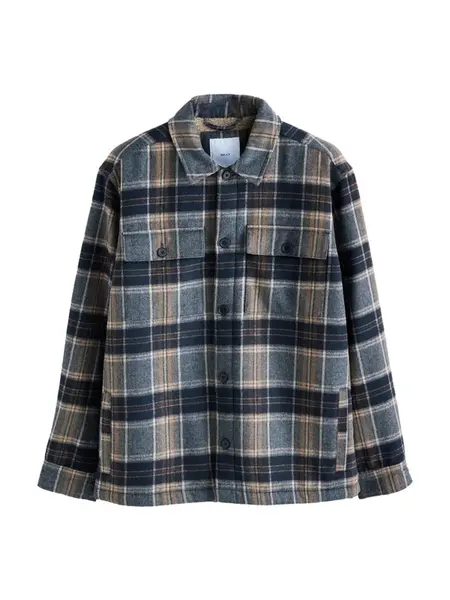 Next Prechodná bunda  námornícka modrá / zafírová / brokátová / biela