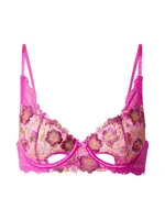 ETAM Podprsenka 'ALLURE'  zlatá / fuksia / ružová