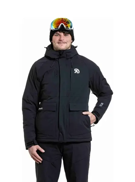 Meatfly pánská SNB & SKI bunda Vertigo Black | Černá | Velikost XXL